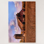 Rural America Barn Scene Legpuzzel (Verticaal)