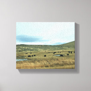 Rural Baker County, Oregon Canvas Afdruk