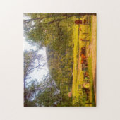 Rural Boerderij Minnesota. Legpuzzel (Verticaal)