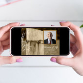 Rural Fence Post Celebration of Life Memorial Kaart