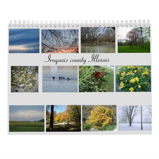 Rural Illinois Kalender (Achterkant)