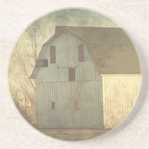 Rural Iowa Barn 6 Zandsteen Onderzetter