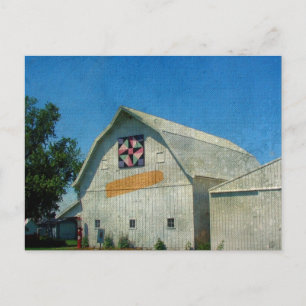 Rural Iowa Barn Briefkaart