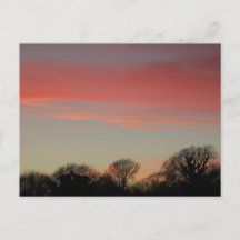 Rural Sunset (Winter): Cheshire, Engeland