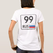 RUS. Moskou. 99. T-shirt (Achterkant)