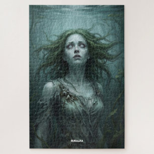 Rusalka Drijvend in Stilstaande Vijver Legpuzzel