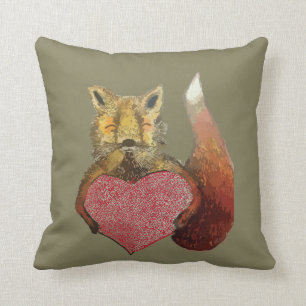 Rusé dans le coussin d'amour