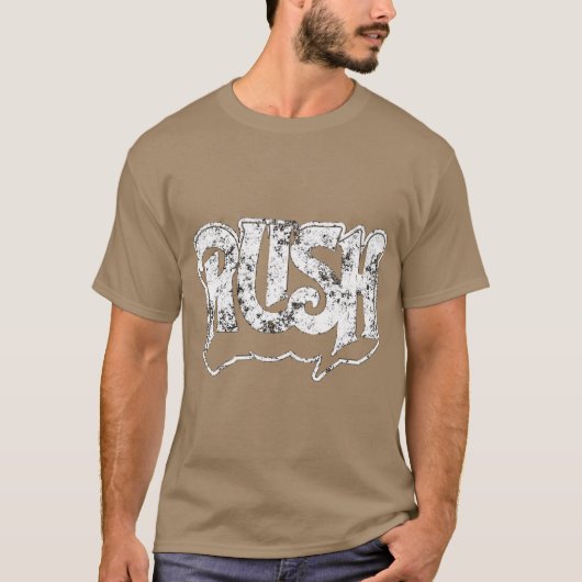 Rush Band retro boy funny T-shirt (Voorkant)