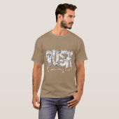 Rush Band retro boy funny T-shirt (Voorkant volledig)