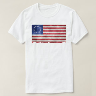 Rush Betsy Ross 1776 god zegene america T-shirt