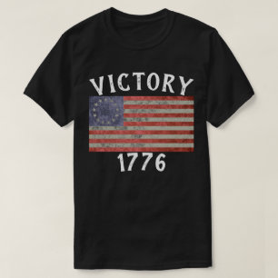 Rush Betsy Ross Vlag Amerikaanse overwinning op sh T-shirt