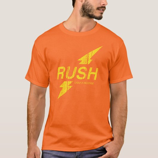 Rush Geel T-shirt (Voorkant)