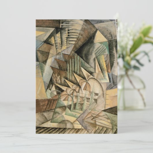 Rush Hour, New York door Max Weber,  Cubisme (Staand voorkant)