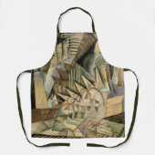 Rush Hour, New York door Max Weber, Cubisme Schort (Voorkant)