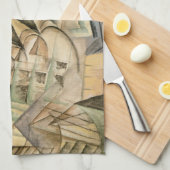 Rush Hour, New York door Max Weber, Cubisme Theedoek (Quarter Fold)