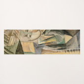 Rush Hour, New York door Max Weber,  Cubisme Yogamat (Achterkant (horizontaal))