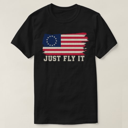 rush-limbaugh betsy over het shirt van de Vlag.. (Design voorkant)