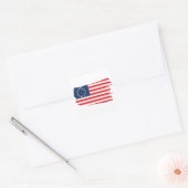 rush-limbaugh betsy ross Flag Vierkante Sticker (Envelop)