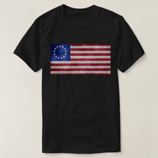 Rush Limbaugh Betsy Ross T-Shirt (Design voorkant)