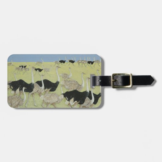 Rush uur bagagelabel (Voorkant horizontaal)