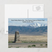 Rush Valley Station Briefkaart (Voorkant / Achterkant)