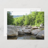 Rushing River - Noord-Conway, NH Briefkaart (Voorkant / Achterkant)