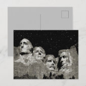 Rushmore American Presidenten, Feestdagenkaart (Voorkant / Achterkant)