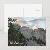 Rushmore South Dakota National Park Briefkaart (Voorkant / Achterkant)