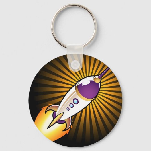 Rushville-Industry Rockets Sleutelhanger #1 (Voorkant)