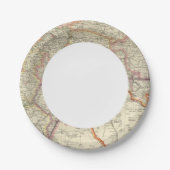 Rusland 10 papieren bordje (Voorkant)