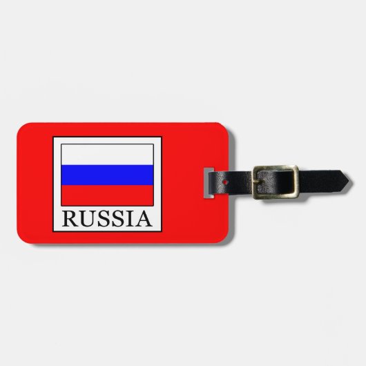 Rusland Bagagelabel (Voorkant horizontaal)