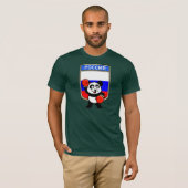 Rusland Boxing Panda T-shirt (Voorkant volledig)