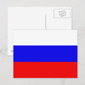Rusland Briefkaart (Voorkant / Achterkant)