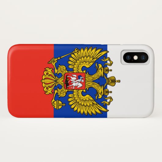 Rusland Case-Mate iPhone Case (Achterkant (horizontaal))