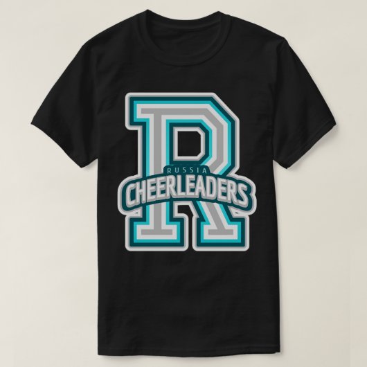 Rusland Cheerleader T-shirt (Design voorkant)