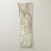 Rusland, China, Azië 2 Lichaamskussen (Voorkant Verticaal)