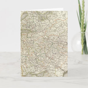 Rusland d'Europe - Rusland en Europa Feestdagen Kaart