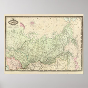 Rusland en Azië Poster