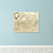 Rusland en Europa 6 Canvas Afdruk (Insitu (Houten vloer))