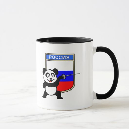 Rusland Fencing Panda Mok (Rechts)