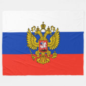 Rusland Fleece Deken (Voorkant (Horizontaal))
