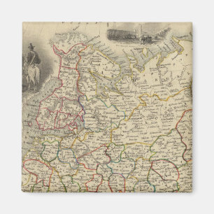 Rusland in Europa 2 Magneet