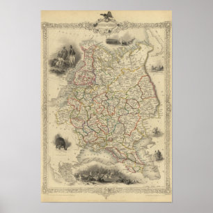 Rusland in Europa Poster