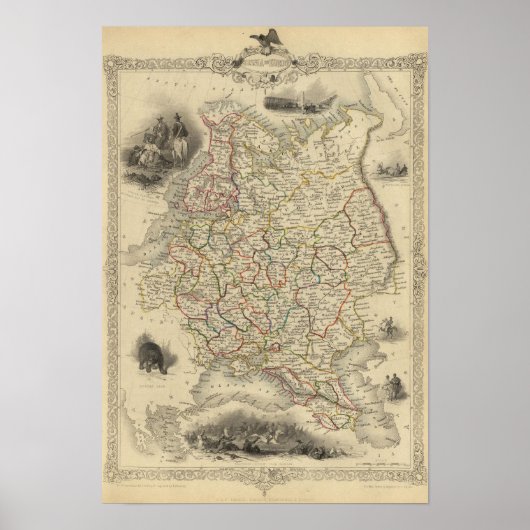 Rusland in Europa Poster (Voorkant)