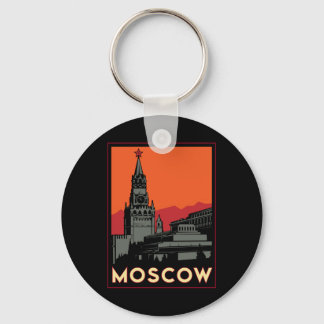 rusland kremlin art deco retro sleutelhanger