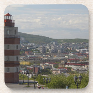 Rusland, Moermansk. Grootste stad ten noorden van Drankjes Onderzetter