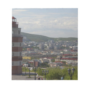 Rusland, Moermansk. Grootste stad ten noorden van Notitieblok