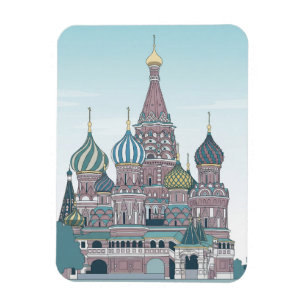 Rusland Moskou Reizen Magneet