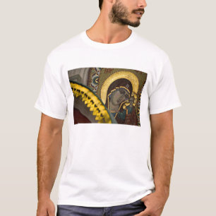 Rusland, Moskou, Rode Plein. Onze Lieve Vrouwe van T-shirt