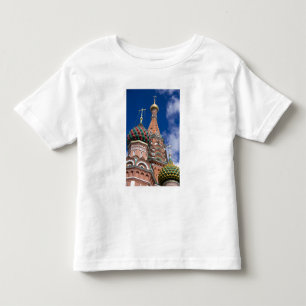 Rusland, Moskou, Rode Plein. St. Basilius 5 Kinder Shirts